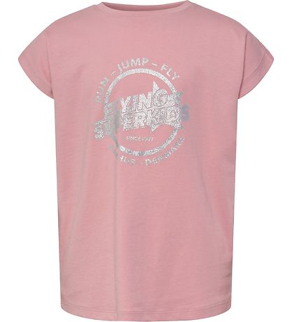 Hummel T-shirt - hmlFSK Hop - Rosa Hummel T-shirt - hmlFSK Hop - Rosa