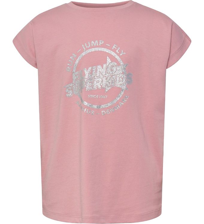 Hummel T-shirt - hmlFSK Hop - Rosa