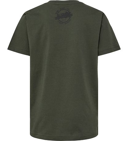 Hummel T-shirt - hmlFSK Low - Grøn