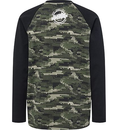 Hummel Bluse - hmlFSK - Grøn/Sort