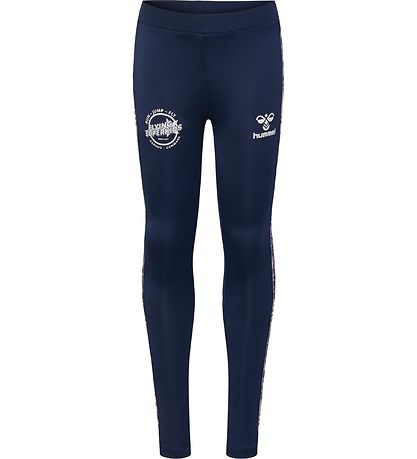 Hummel Tights - hmlFSK Joy - Black Iris/Heather Rose