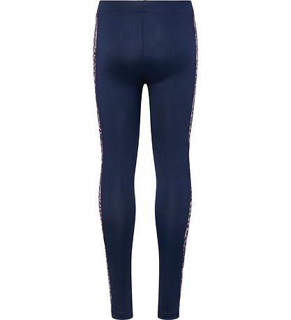 Hummel Tights - hmlFSK Joy - Black Iris/Heather Rose