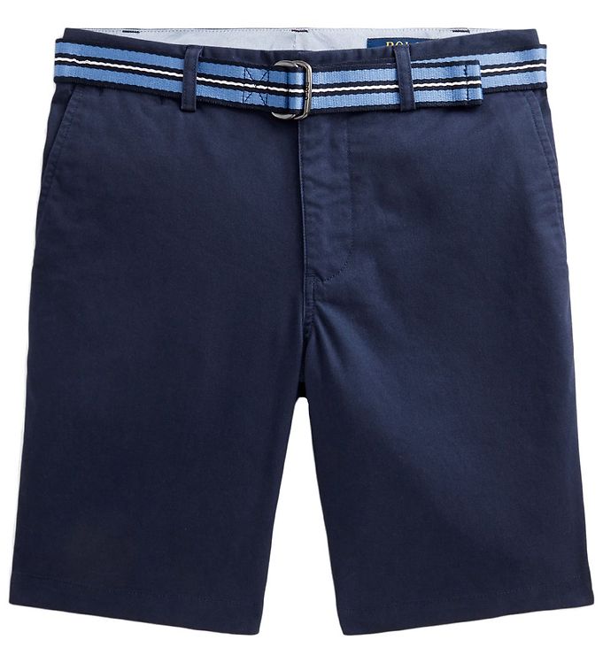 Polo Ralph Lauren Shorts - Classics - Navy m. Bælte billede