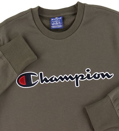 Champion Fashion Sweatshirt - Grøn m. Logo