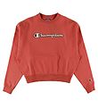 Champion Fashion Sweatshirt - Rød m. Logo Champion Fashion Sweatshirt - Rød m. Logo