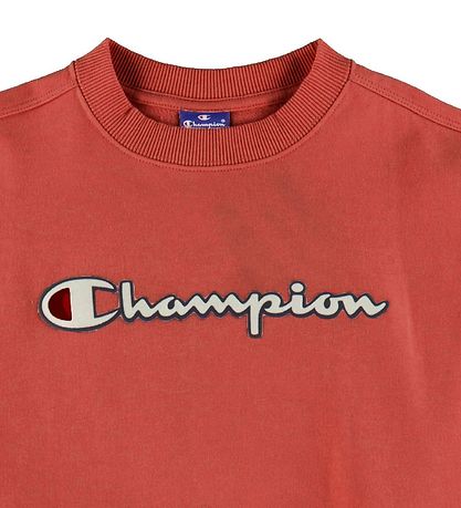 Champion Fashion Sweatshirt - Rød m. Logo Champion Fashion Sweatshirt - Rød m. Logo