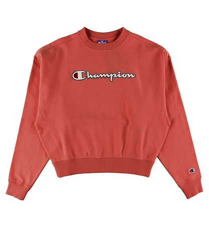 Champion Fashion Sweatshirt - Rød m. Logo Champion Fashion Sweatshirt - Rød m. Logo
