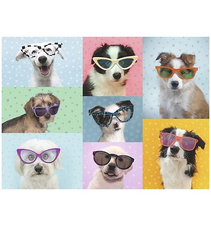 Puzzle Ravensburger - 150 Briques - Chiens drôles Puzzle Ravensburger - 150 Briques - Chiens drôles