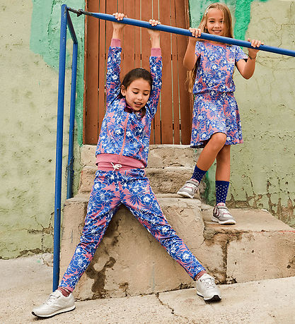 Hummel Sweatpants - hmlFlowery - Heather Rose