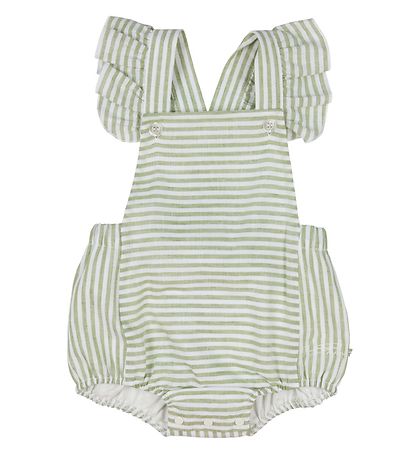 Emporio Armani Gaveæske - Sommerdragt/Nusseklud - Grøn/Hvidstrib