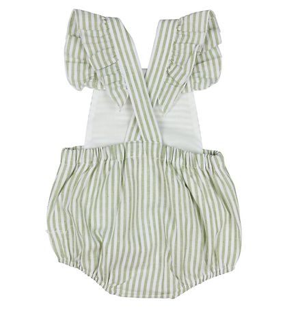 Emporio Armani Gaveæske - Sommerdragt/Nusseklud - Grøn/Hvidstrib