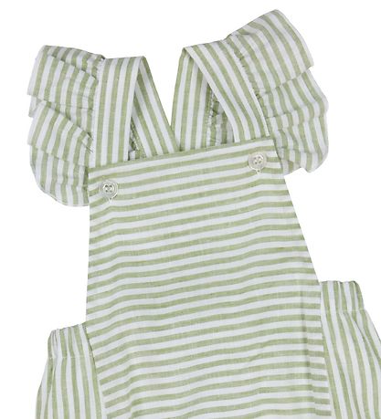 Emporio Armani Gaveæske - Sommerdragt/Nusseklud - Grøn/Hvidstrib