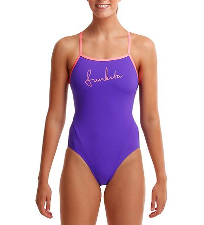 Funkita Badedragt - Single Strap - UV50+ - Purple Punch Funkita Badedragt - Single Strap - UV50+ - Purple Punch