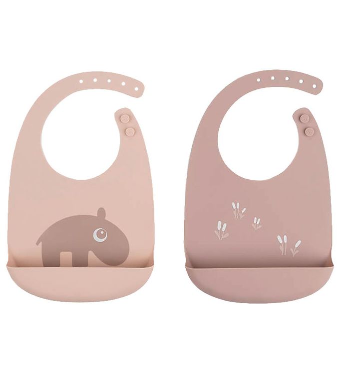 Done By Deer Hagesmæk m. Lomme - 2-Pak - Silikone - Ozzo - Powde