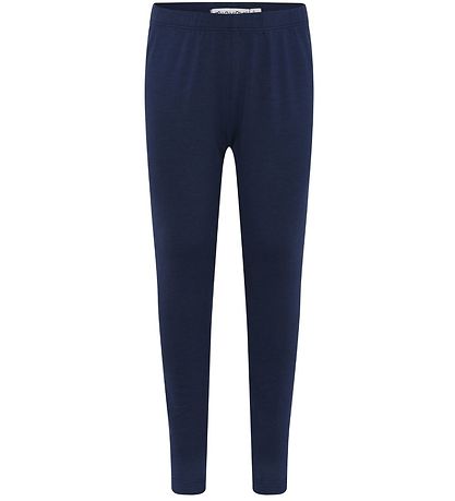 Minymo Leggings - 2-Pak -  Offwhite/Navy