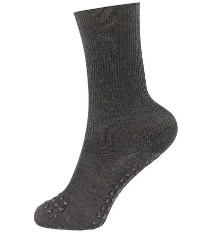 GoBabyGo Skridsikre Strømper - 4-Pak - Blue/Grey