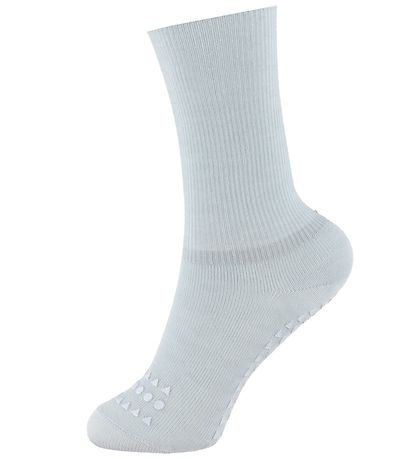 GoBabyGo Skridsikre Strømper - 4-Pak - Blue/Grey