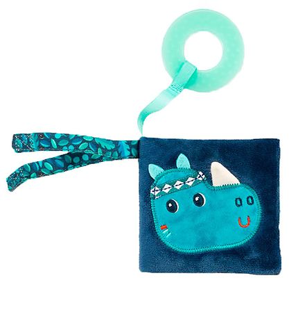 Lilliputiens Stofbog - Marius - Blå/Grøn Lilliputiens Stofbog - Marius - Blå/Grøn