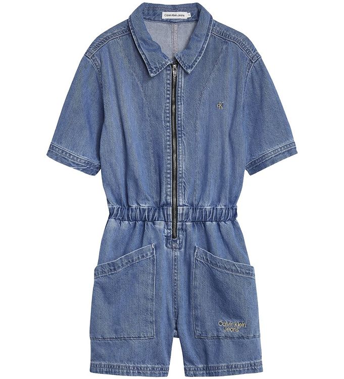 Calvin Klein Buksedragt - Soft Denim - Light Denim