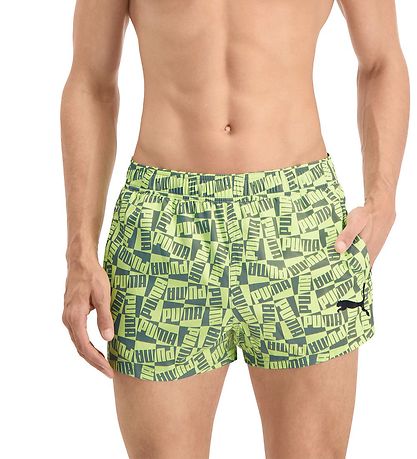 Puma Badeshorts - Mineral Blue Combo