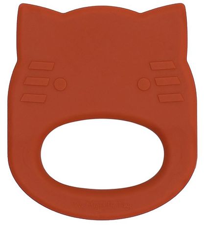 We Might Be Tiny Beißring - CAT - Silikon - Burnt Orange