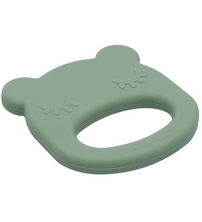 We Might Be Tiny Teether - Bear - Silicone - Sage