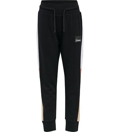 Hummel Bukser - HmlMia - Sort/Hvid/Rosa/Beige Hummel Bukser - HmlMia - Sort/Hvid/Rosa/Beige