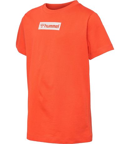 Hummel T-Shirt - HmlFlow - Cherry Tomato