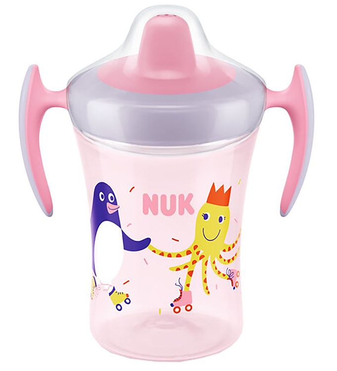Nuk Kop m. Drikketud og Håndtag - Trainer Cup - 230ml