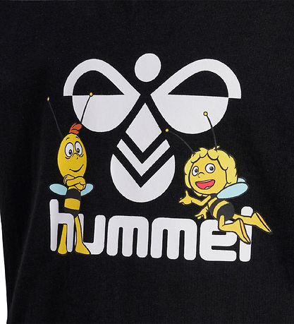 Hummel T-Shirt - Maya The Bee - Sort