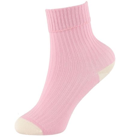 Mini Rodini Sokker - 2-pack - Blå/Rosa Mini Rodini Sokker - 2-pack - Blå/Rosa