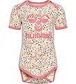 Hummel Body k/æ - hmlKaren - Hvid/Rosa Hummel Body k/æ - hmlKaren - Hvid/Rosa