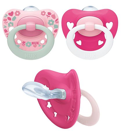 Tétine Nuk - Signature - 2 Pack - Rose/Rose