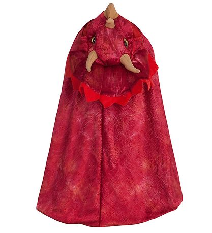 Great Pretenders Udklædning - Triceratops Kappe - Rød