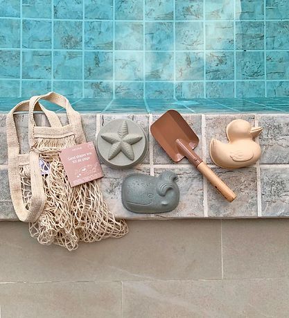 Hevea Beach Set Set in Shopper - 20x6.5 cm