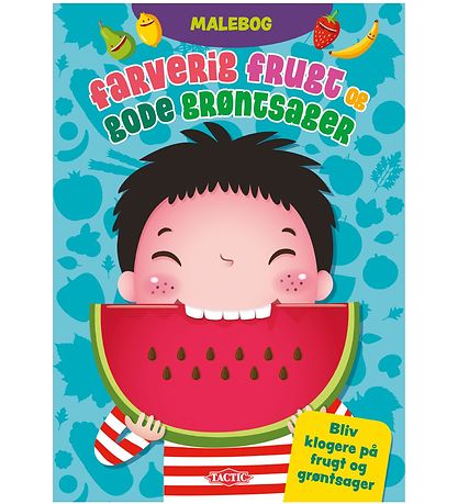 TACTIC Malebog - Farverig Frugt og Gode Grøntsager TACTIC Malebog - Farverig Frugt og Gode Grøntsager