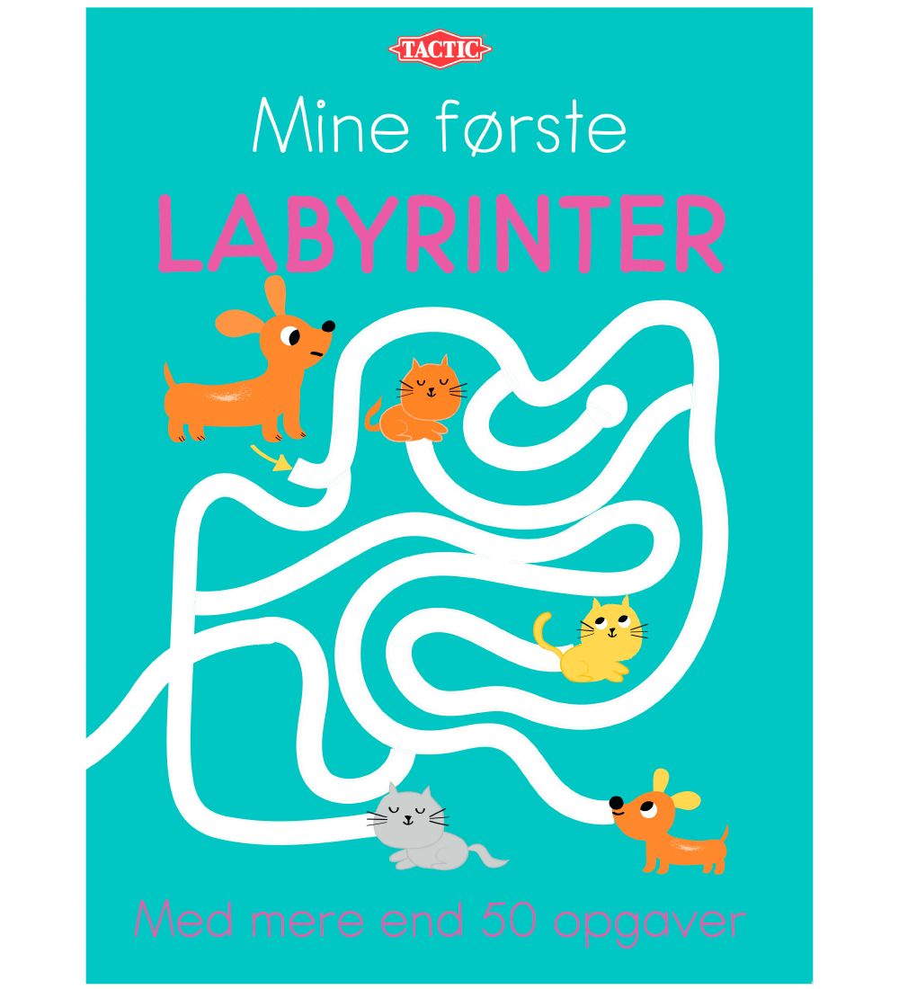 TACTIC Aktivitätsbuch Book - Mine First Labyrinths - Dänisch - TACTIC - One Size - Aktivitätsbücher