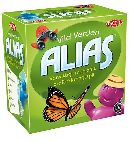 TACTIC Spil - Snack Alias - Vild Verden TACTIC Spil - Snack Alias - Vild Verden