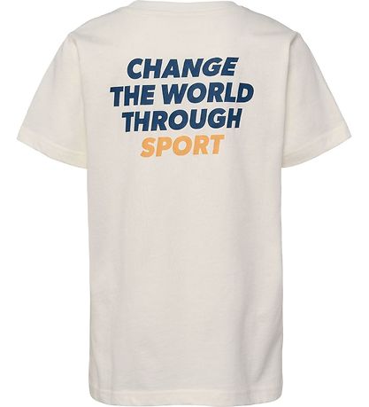 Hummel T-Shirt - hmlJump - Marshmallow