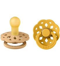 BIBS Boheme Sutter - 2-pak - Str. 1 - Rund - Desert Sand/Honey B BIBS Boheme Sutter - 2-pak - Str. 1 - Rund - Desert Sand/Honey B