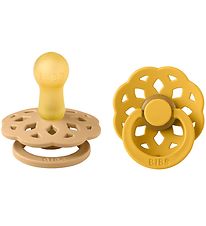 BIBS Boheme Sutter - 2-pak - Str. 2 - Rund - Desert Sand/Honey B BIBS Boheme Sutter - 2-pak - Str. 2 - Rund - Desert Sand/Honey B