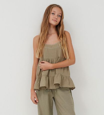 Petit by Sofie Schnoor Top - Dusty Green Petit by Sofie Schnoor Top - Dusty Green