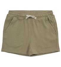 Petit by Sofie Schnoor Shorts - Rib - Dusty Green Petit by Sofie Schnoor Shorts - Rib - Dusty Green