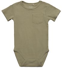 Petit by Sofie Schnoor Body k/æ - Rib - Dusty Green Petit by Sofie Schnoor Body k/æ - Rib - Dusty Green