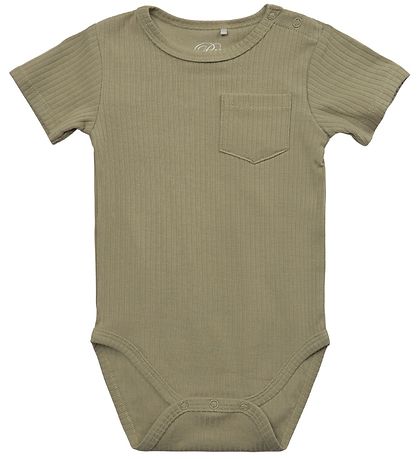 Petit by Sofie Schnoor Body k/æ - Rib - Dusty Green Petit by Sofie Schnoor Body k/æ - Rib - Dusty Green