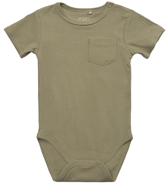 Petit by Sofie Schnoor Body k/æ - Rib - Dusty Green