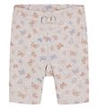 Hust and Claire Shorts - Hanni - Rib - Beige m. Sommerfugle Hust and Claire Shorts - Hanni - Rib - Beige m. Sommerfugle