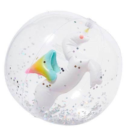 SunnyLife Badebold - 32 cm - 3D - Enhjørning SunnyLife Badebold - 32 cm - 3D - Enhjørning