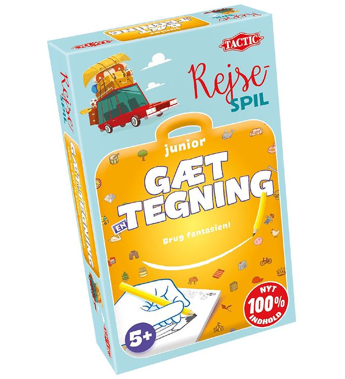 TACTIC Rejsespil - Gæt En Tegning - Junior