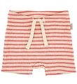 Petit Piao Shorts - Modal Striped - Dark Peach/Cream Petit Piao Shorts - Modal Striped - Dark Peach/Cream